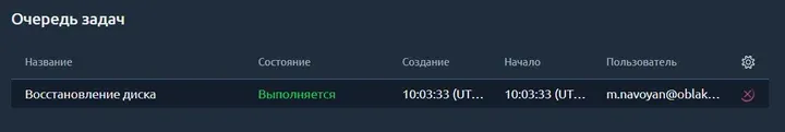 Скрин 6. Окно "Очереди задач".